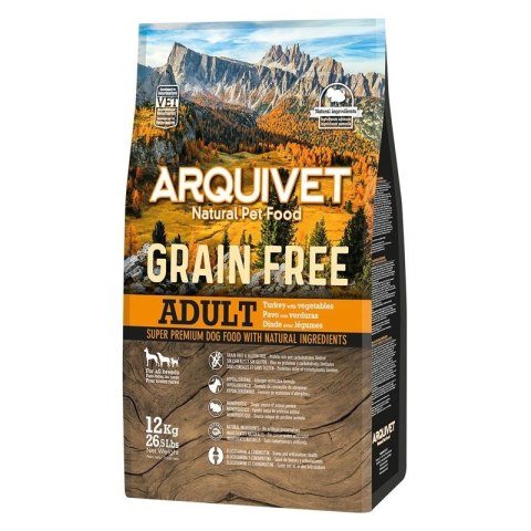 Arquivet Arquivet GRAIN FREE Indyk z warzywami 12 kg