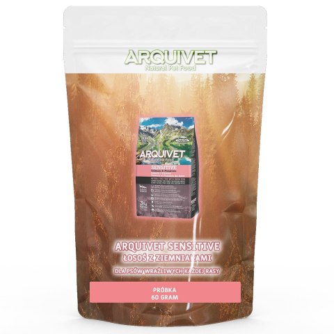 Arquivet PRÓBKA Arquivet Sensitive łosoś z ziemniakami 60g