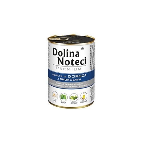 Dolina Noteci Dolina Noteci bogata w dorsza z brokułami 24 x 400g