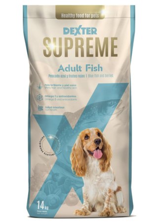 REX [W] DEXTER Supreme Adult ryba 14 kg