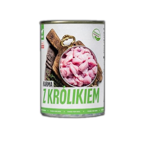 Tuf Tuf TUF TUF Mokra karma dla psa z królikiem 800g x 12szt.