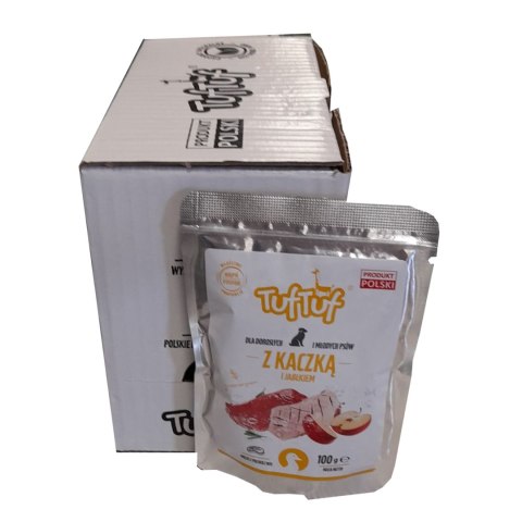 Tuf Tuf TUF TUF Saszetka kaczka z jabłkiem 100g x 10szt.