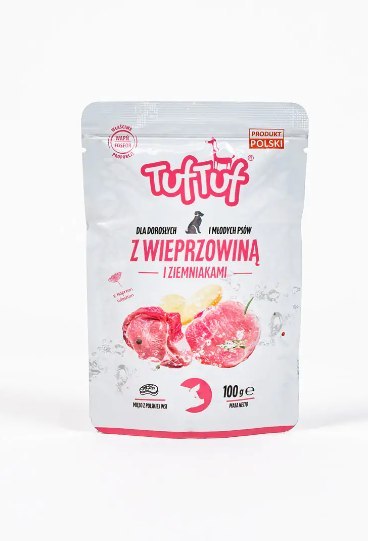 Tuf Tuf TUF TUF Saszetka wieprzowina z ziemniakami 100 g