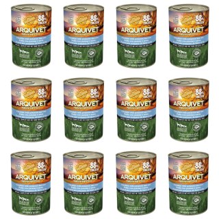 Arquivet ARQUIVET Mokra karma dla psów SENIOR & LIGHT 12x400g