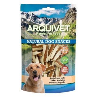 Arquivet ARQUIVET Przysmak dla psa sandwich skręcany z kurczaka 100g