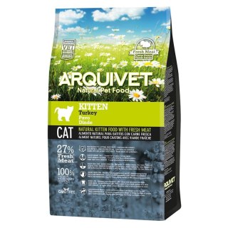 Arquivet Arquivet Sucha karma dla kociąt z indykiem 1,5 kg