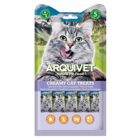 Arquivet [Zestaw] ARQUIVET Kremowa przekąska z tuńczykiem i krabem 12 x 5X14 g