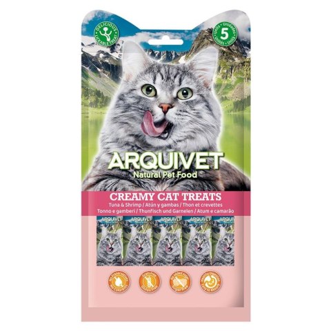 Arquivet [Zestaw] ARQUIVET Kremowa przekąska z tuńczykiem i krewetką 12 x 5X14 g