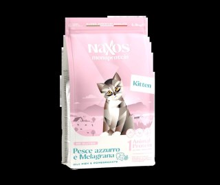 Naxos NAXOS CAT KITTEN karma dla kociąt ryba z granatem 1,5 kg