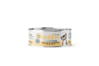 Naxos NAXOS CAT Puszka dla kociąt smaku kurczaka i kaczki 85g