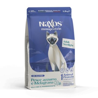 Naxos NAXOS CAT STERILIZED dla kotów sterylizowanych ryba z granatem 1,5 kg