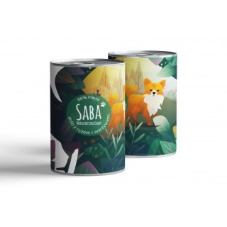 SABA SABA Drób z ryżem i warzywami - 850 g
