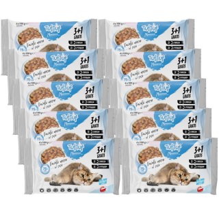 Tuf Tuf TUF TUF saszetki dla kota 40 x 100g RYBA MIX SMAKÓW