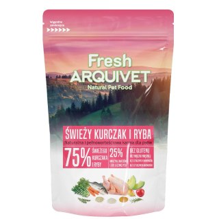 Arquivet Fresh PRÓBKA ARQUIVET FRESH Półwilgotna karma dla psa kurczak i ryba oceaniczna 100 g
