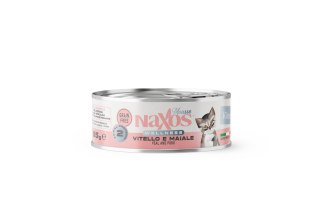 Naxos NAXOS CAT KITTEN - cielęcina i wieprzowina - puszka dla kociąt 85g